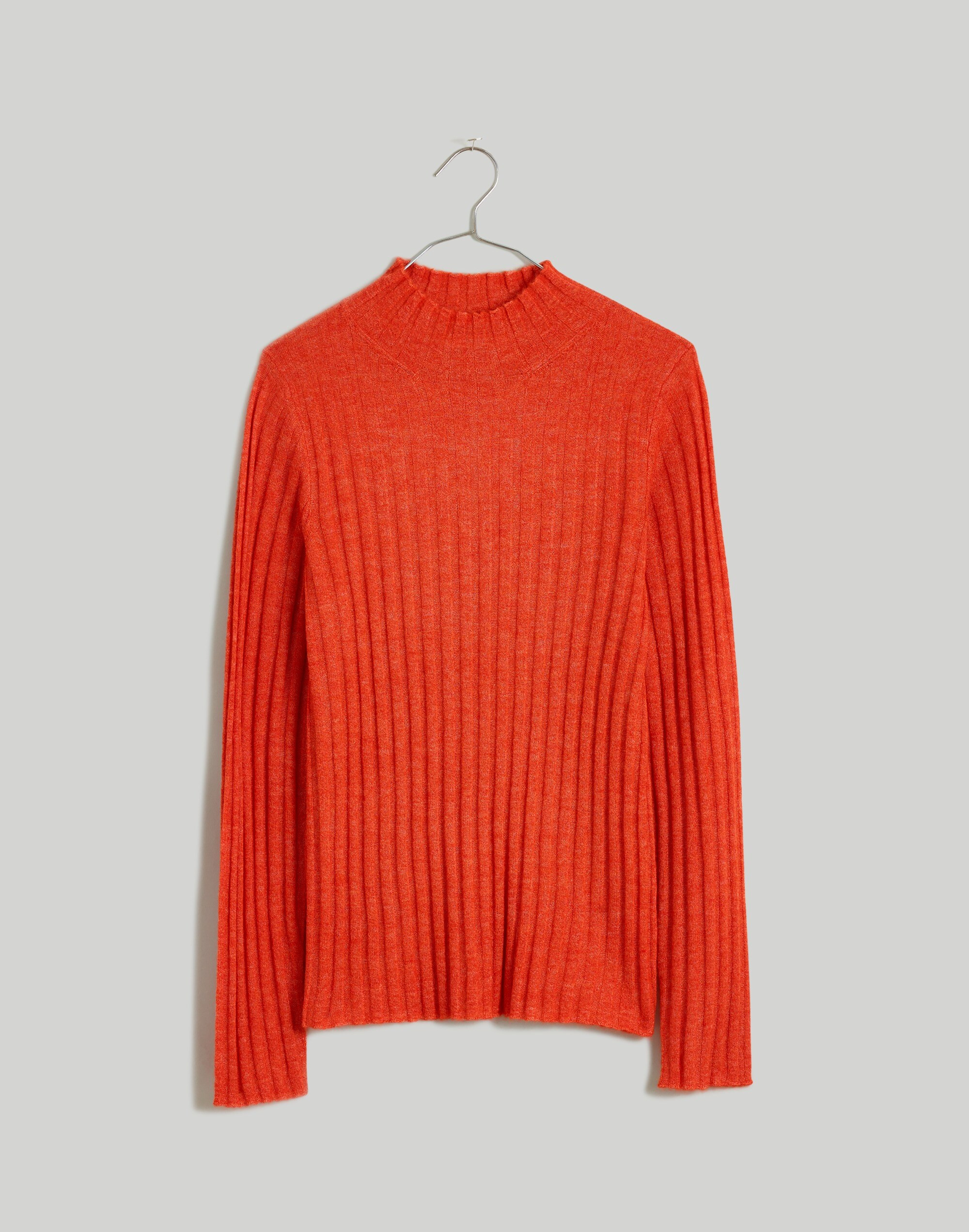Alpaca-Blend Mockneck Sweater | Madewell | Madewell