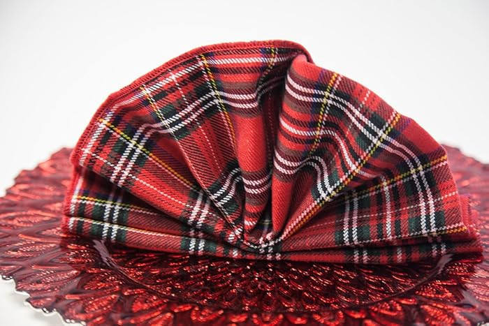 Decor Essentials Xmas Tartan Sashes And Table Runners Scottish Royal Stewart Tartan Festive Dinne... | Amazon (UK)