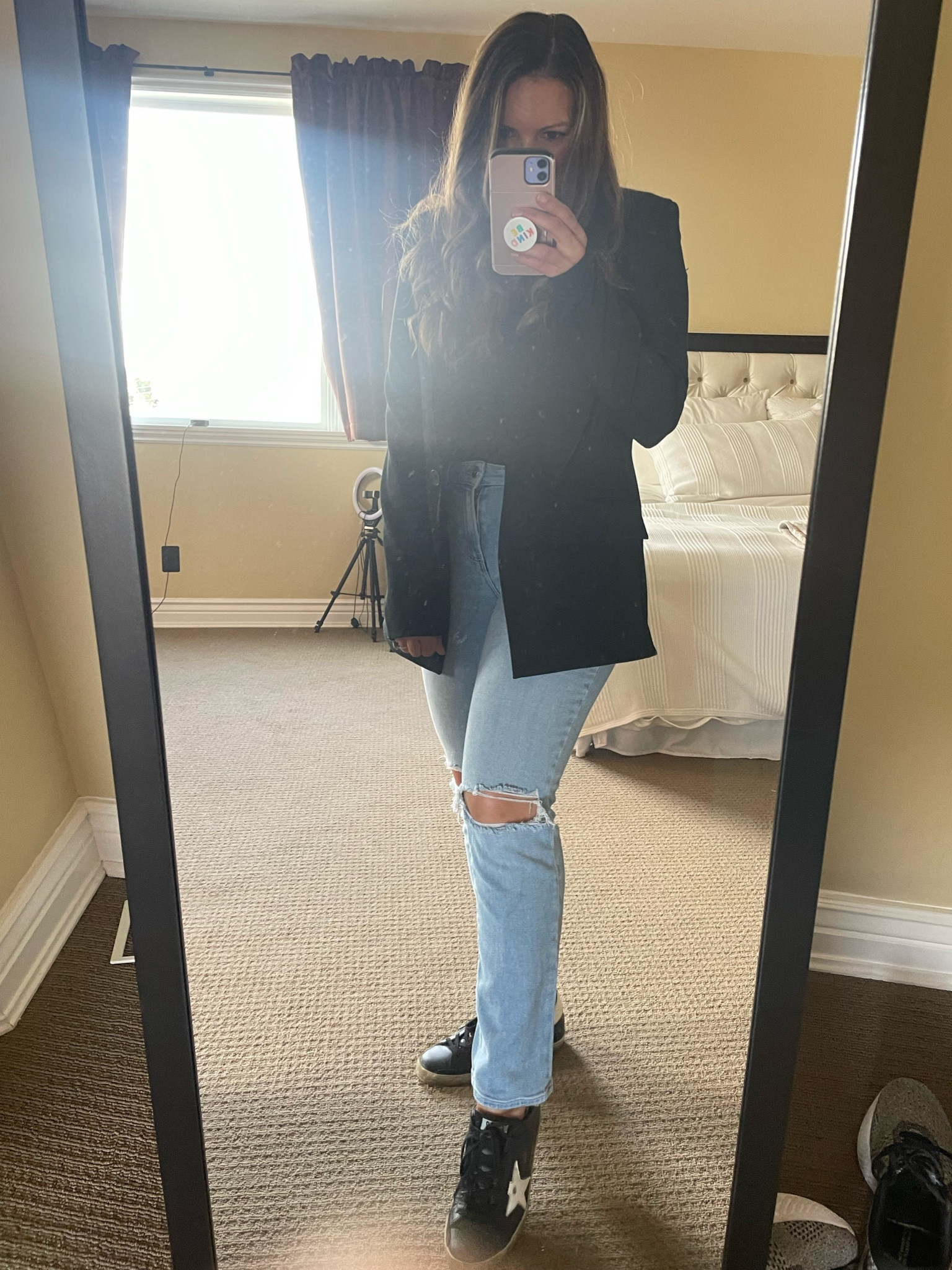 My FAVORITE blazer that I wear when I’m not in workout clothes. Amazon slayed it with this one ❤️

#LTKunder100 #LTKFind #LTKcurves