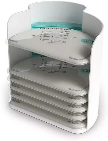 Nanobebe 25-Pack Breast Milk Storage Bags and Organizer | Amazon (US)