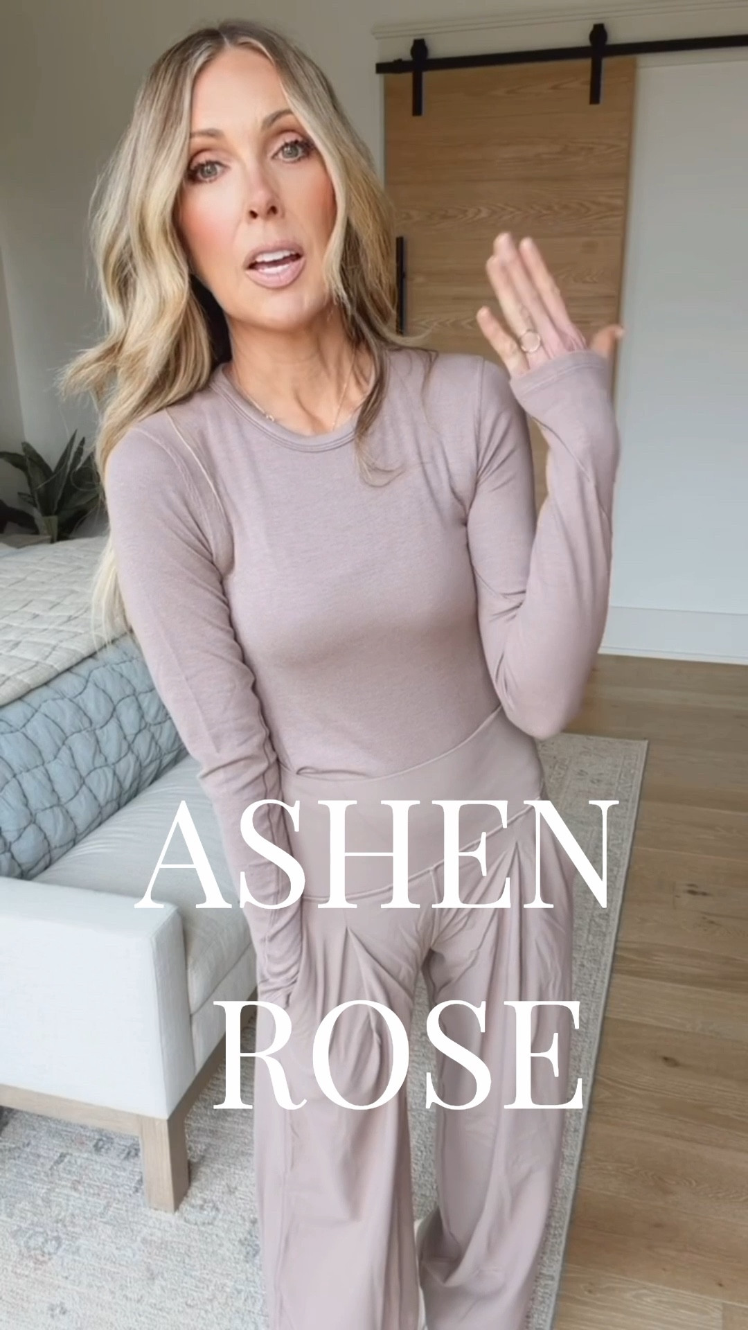 Ashen Rose, head to toe. Loving this monochromatic vibe with the new Hold Tight Long-Sleeve and Align Palazzo Pant. @lululemon #lululemoncreator #ad


#LTKActive #LTKootd #LTKdayinmylife