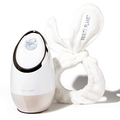 Vanity Planet Aira Ionic Facial Steamer (Beige) - Pore Cleaner that Detoxifies, Cleanses and Moistur | Amazon (US)