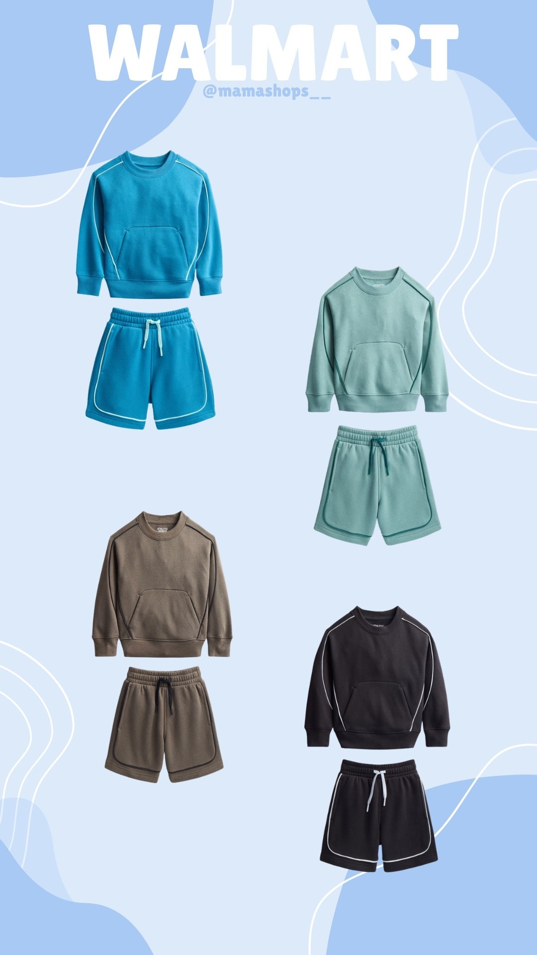 Athletic Works Boys 2pc sets, lots of color options to choose from!👦🏻🍂

Find them at Walmart, linking them here✨🔗

#LTKSeasonal #LTKWorkwear #LTKKids