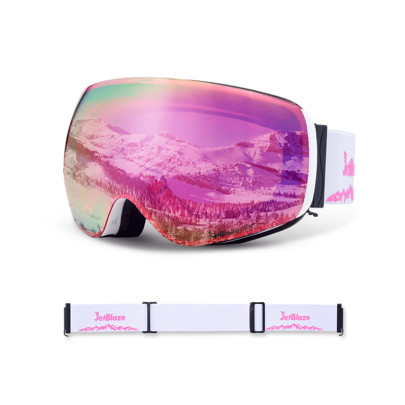 Ski-Augenschutz, Ski-Augenschutz für Herren und Damen, Augenschutz für Brillenträger beim Snowboarden, Erwachsenen-Ski-Brillen, Über-die-Brille-Passfo | SHEIN