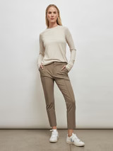 Bradford Active Top - Silver Grey Marl | Carbon38