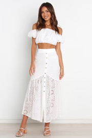 Giselle Skirt - White | Petal & Pup (AU)