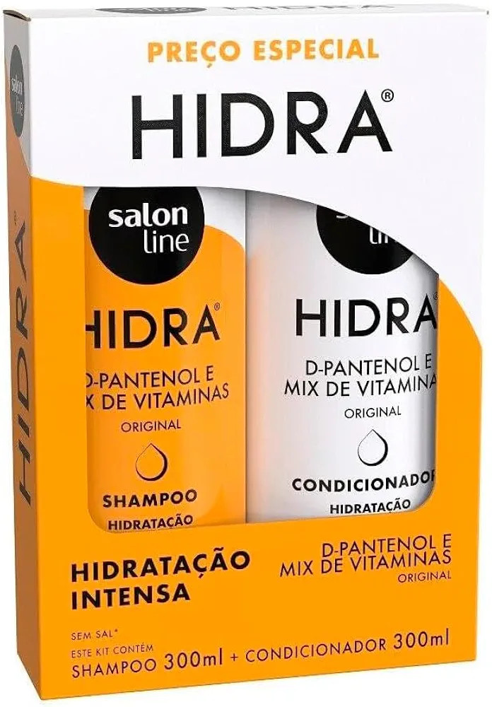 Shampoo + Condicionador Salon Line Hidra Original 300ml | Amazon (BR)