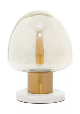 Monroe Lane Modern Metal Table Lamp, Gold | Belk