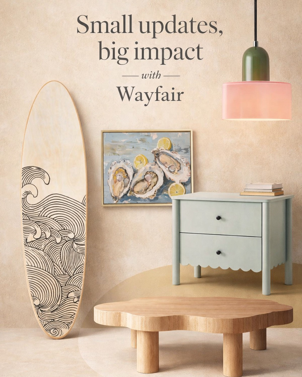 Our San Diego STR just got a spring refresh with help from @wayfair 🌊

We didn’t do a full renovation here.. just layered in a few fun, colorful pieces and it completely changed the feel of the space.

This is your reminder that you don’t need a massive budget or a full remodel to make your home (or STR) feel new again.

Think:

➡️ fresh textiles

➡️ fun lighting

➡️ colorful storage

➡️ new wall art

➡️ a few personality pieces

Small updates, big impact ✨

Comment SHOP for a link to all of the Wayfair products from this refresh!

#wayfairpartner #ad #wayfair

#LTKTravel #LTKSeasonal #LTKHome
