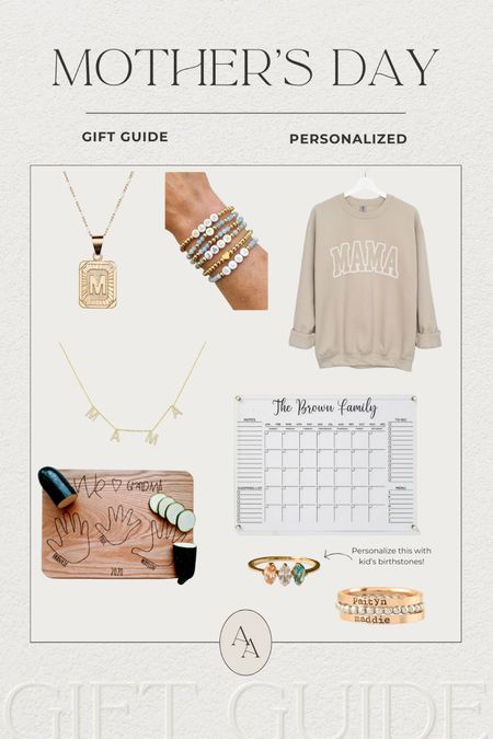 Mother’s Day gift guide // personalized gifts for mom 

#LTKfamily #LTKGiftGuide #LTKSeasonal