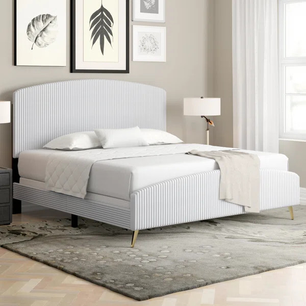Manningtree King Upholstered Bed | Wayfair North America