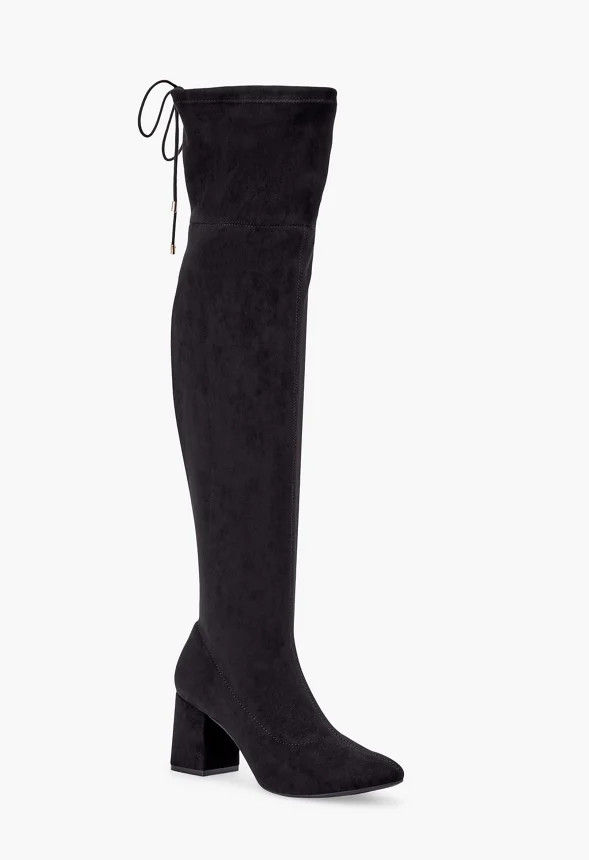 Dauphine Tie Over-The-Knee Boot | JustFab