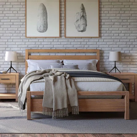 Loft Solid Wood Platform Bed | Wayfair North America