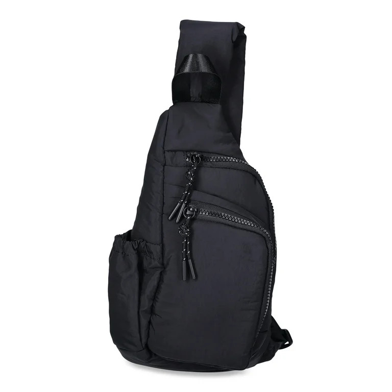 Athletic Works Women's Sling Bag, Black | Walmart (US)