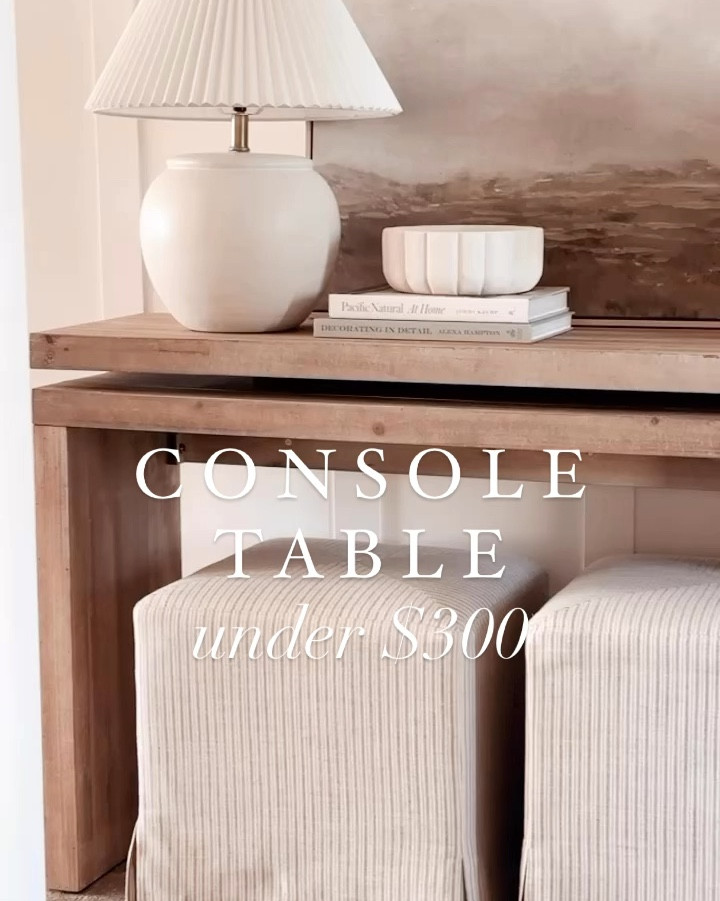 I found the perfect console table at Wayfair for under $300! It’s solid wood and was so easy to assemble.
Now’s the time to shop for those home deals you’ve been searching for at Wayfair! Get up to 70% off and fast shipping sitewide during their 5 Days of Deals event. Sale goes from 8/9 - 8/13. @wayfair #wayfairpartner #wayfair