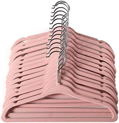ManGotree Baby Hangers, Childrens Hangers Kids Coat Hangers with Ultra Thin & Non-Slip Design 15 ... | Amazon (US)