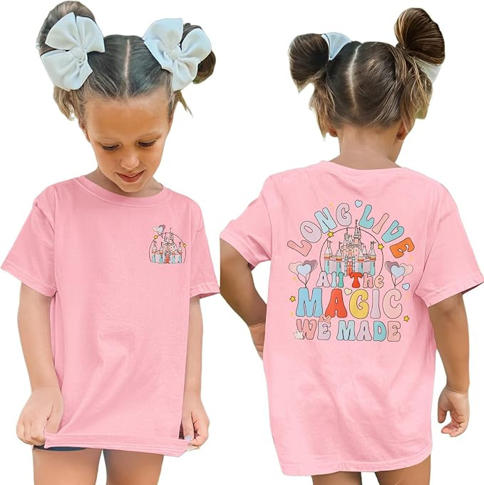 Girl Magical Shirt Magic Kingdom Shirt Long Live All The Magic We Made Tshirt Holiday Castle Fami... | Amazon (US)