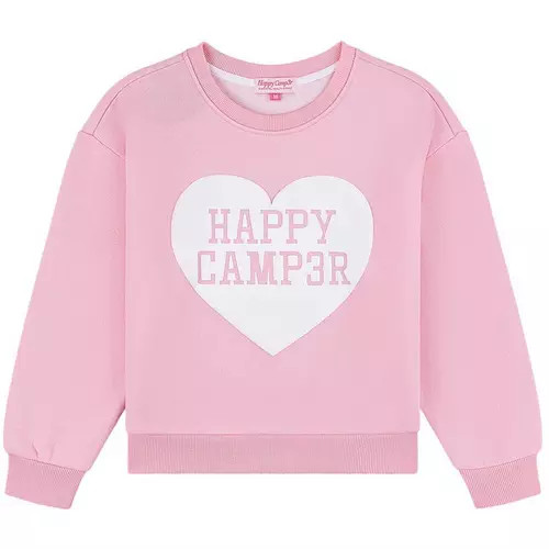 Girls' Happy Camp3r Harper Heart Crewneck Sweatshirt | Scheels Sports