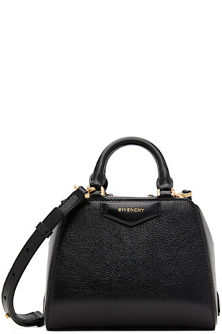 Black Nano Antigona Cube Bag | SSENSE