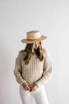 Brae Straw Boater | Gigi Pip