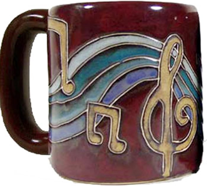 Mug - Musical Notes - 16 oz | Amazon (US)