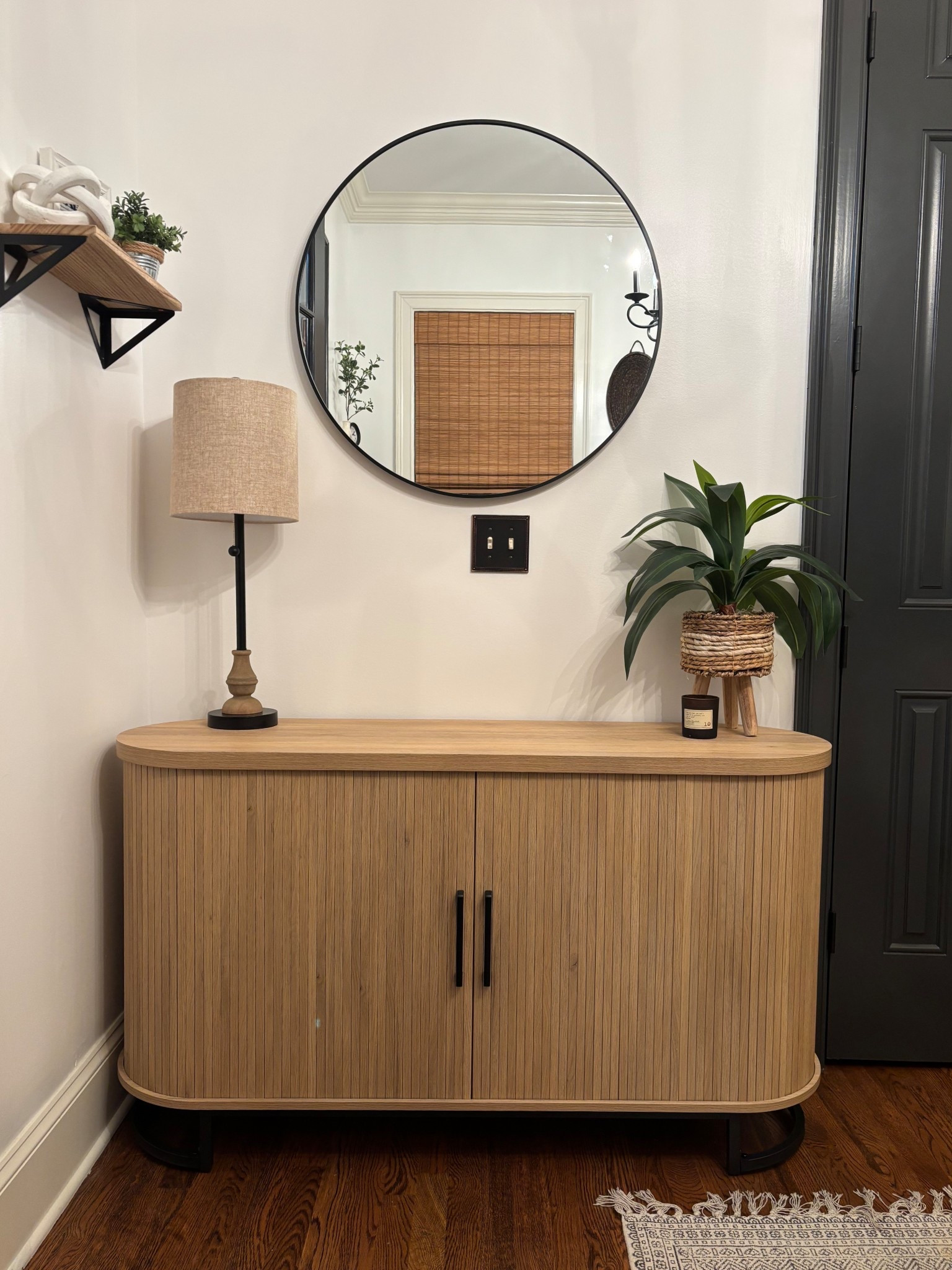We needed a dresser for our guest room that looked trendy and made the space still seem casual, and this buffet hutch is PERFECT! It works as storage for guests but also it’s just so pretty and made the space *chefs kiss*. It was easy enough to assemble and looks just like the marketing pictures.
#design #homedecor
#furniture

#LTKHome