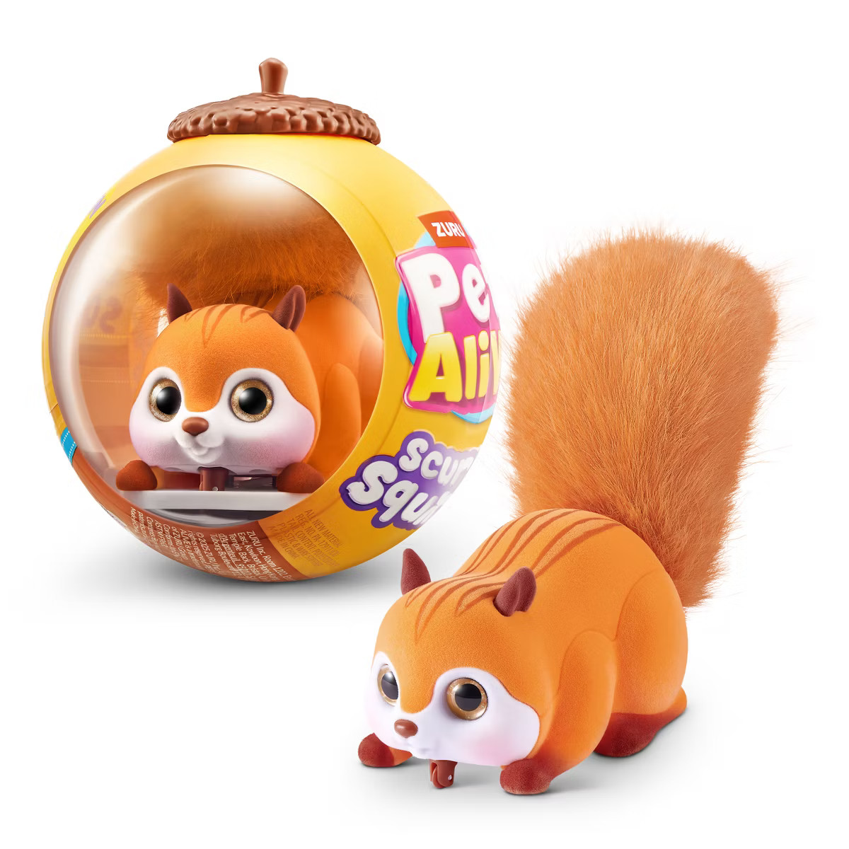 Pets Alive Squirrel Acorn Animal Figure | Target