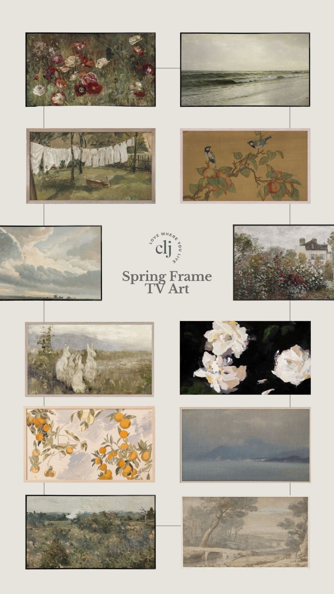 Spring Frame TV Art 

#LTKhome #LTKFind #LTKSeasonal