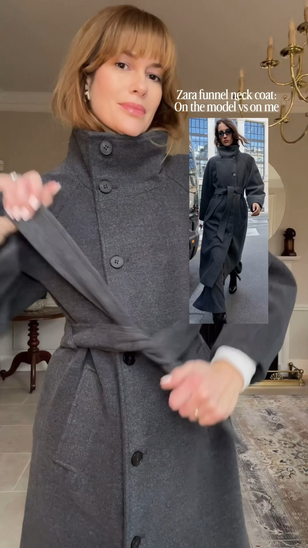 Funnel neck coat size S


#LTKautumn #LTKwinter #LTKuk