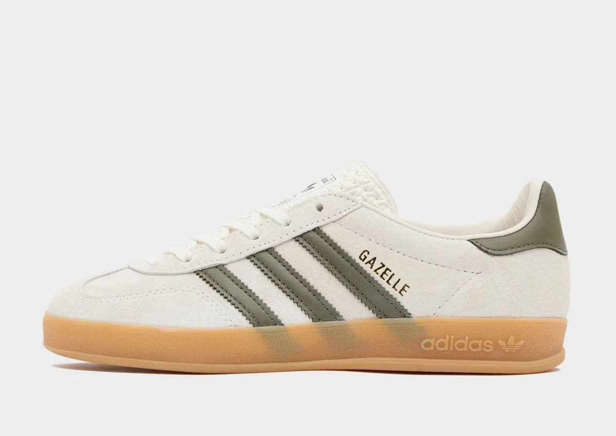 White adidas Originals Gazelle Indoor Women's | JD Sports UK | JD Sports (UK)