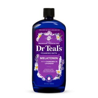 Dr Teal's Melatonin Sleep Foaming Bath, 34 FL OZ | CVS Health