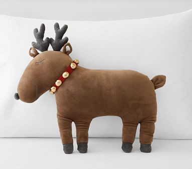 Deer Shaped Pillow | Pottery Barn Kids