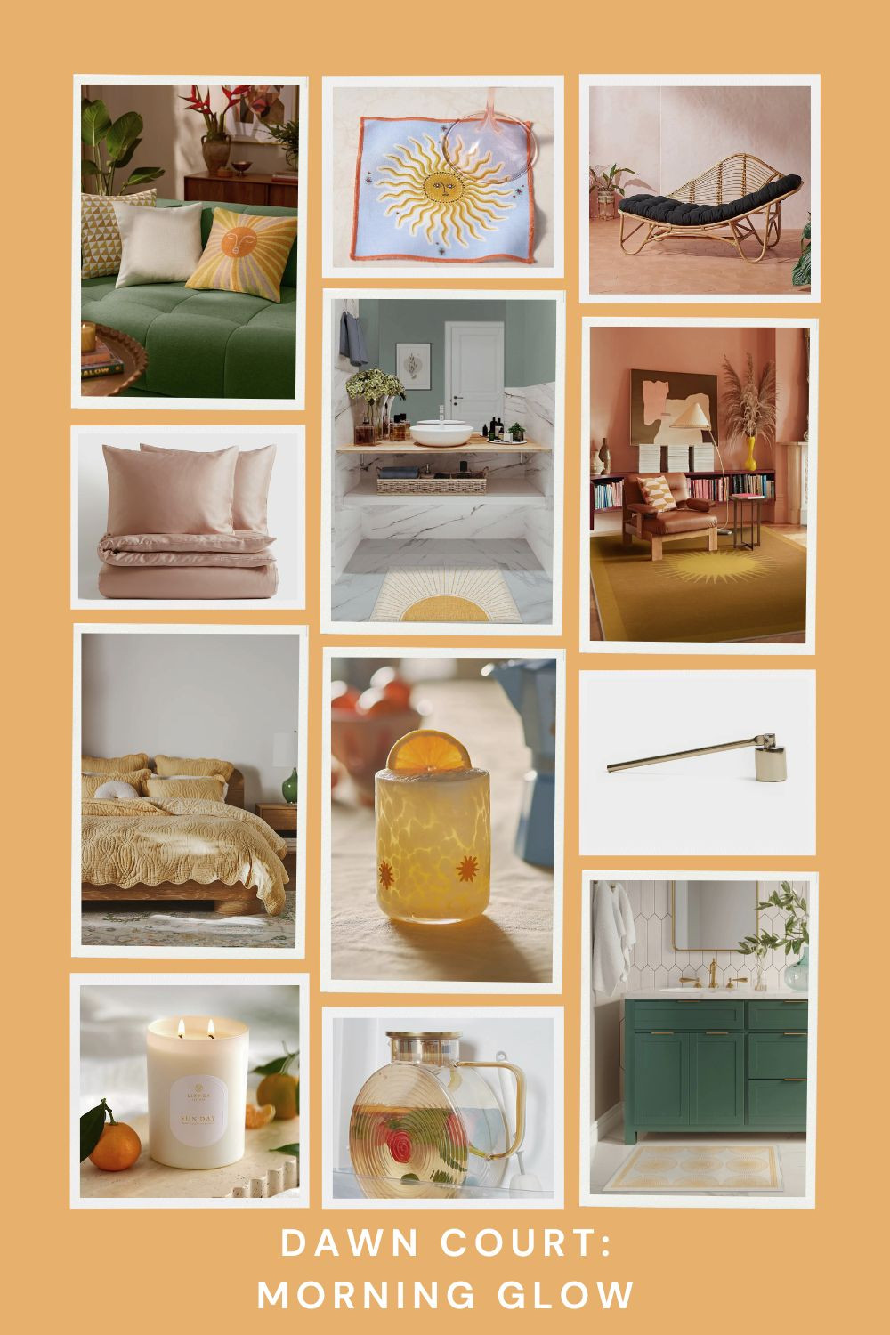 Dawn Court: Morning Glow Create a calm and inviting space with the Dawn Court collection, full of soft, sunrise-inspired hues. Warm peachy tones, delicate fabrics, and light-filled accents evoke the peaceful radiance of the first light of day. 

 #LTKMostLoved #LTKSeasonal #LTKHome