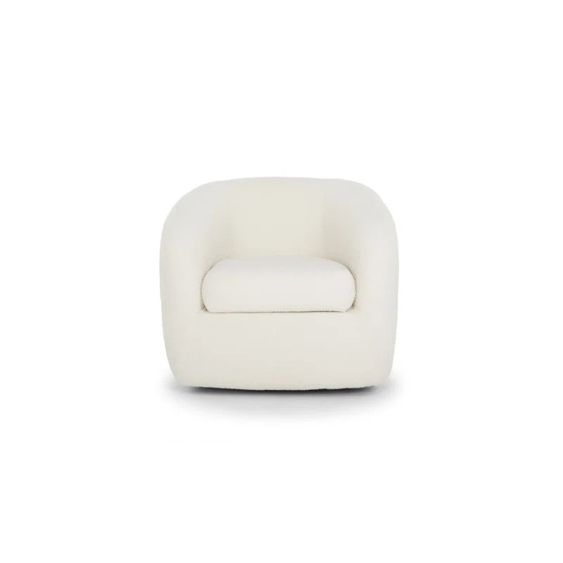 Monty Upholstered Swivel Armchair | Wayfair North America