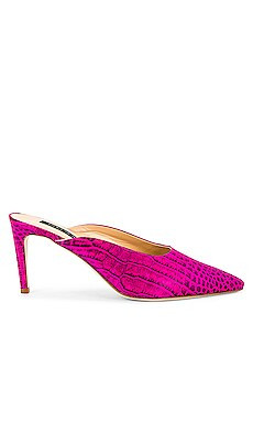 Chelsea Paris Wina Mule in Magenta Croc from Revolve.com | Revolve Clothing (Global)