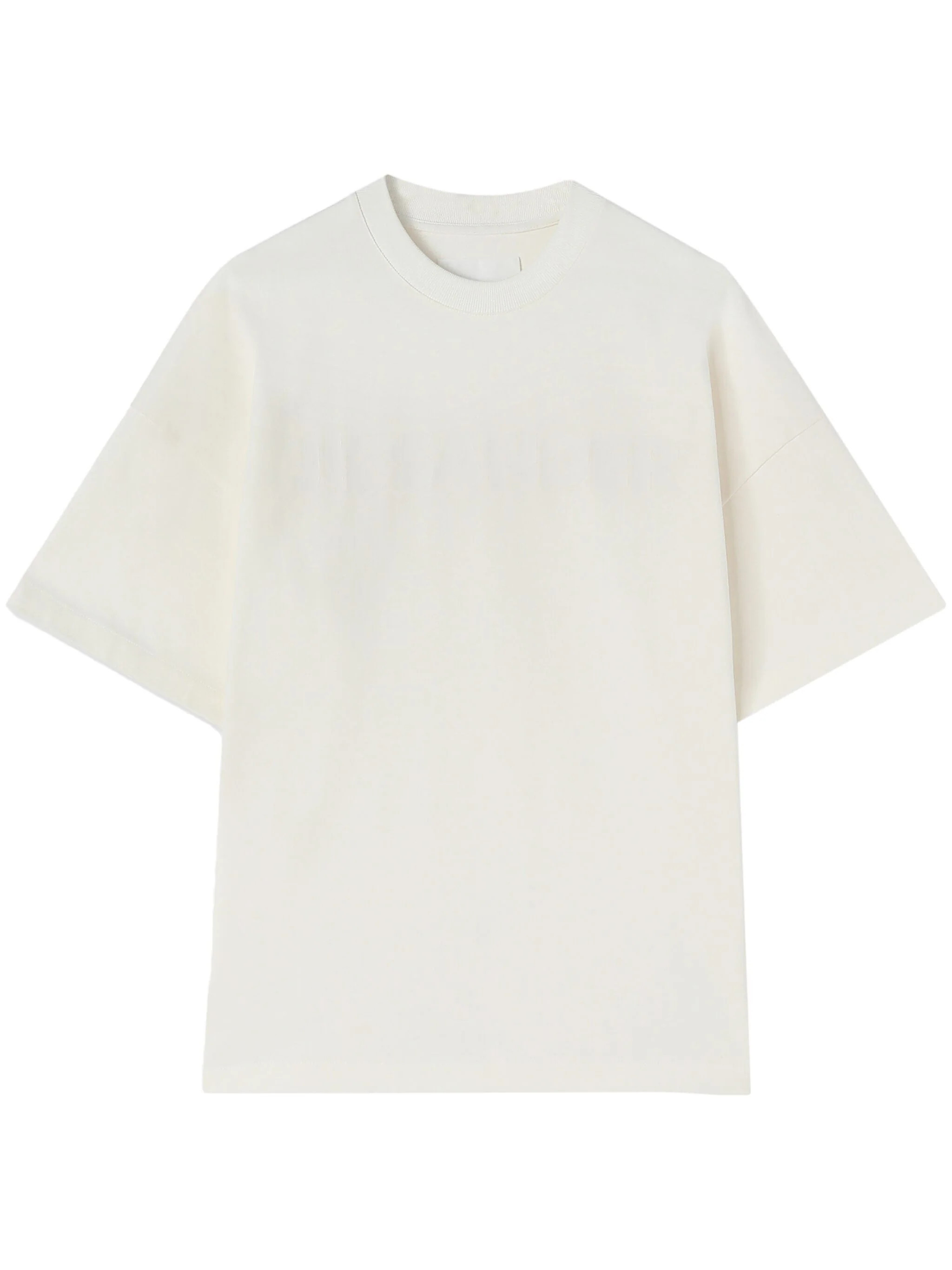 White Oversized Cotton Jersey T-Shirt | Shop Simon