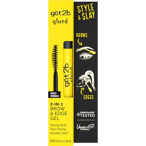 Got2b Glued 2in1 Brows & Edges Gel, 16ml (Pack of 1) | Amazon (CA)
