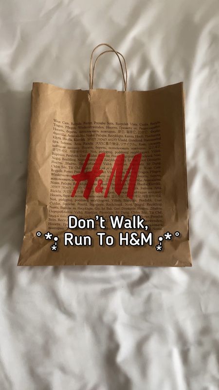 Run to H&M #hm 

#LTKbeauty #LTKfit #LTKstyletip