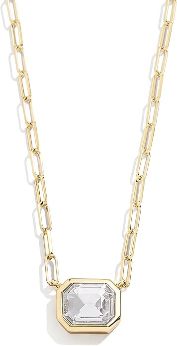 BaubleBar Blythe Birthstone Pendant Necklace for Women, Fashion Jewelry, Meaningful Gifts for Wom... | Amazon (US)