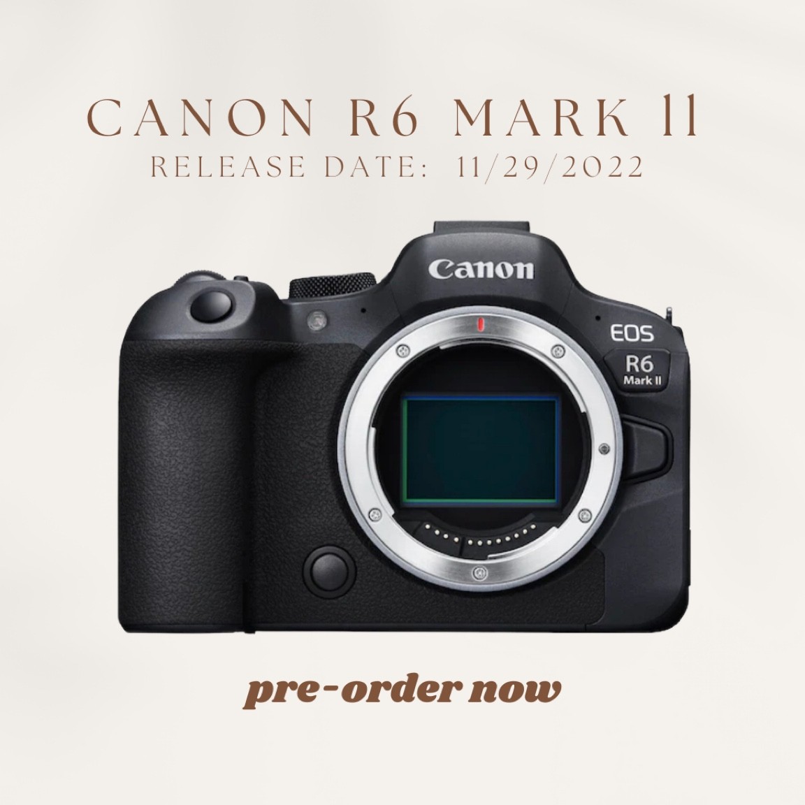 Canon R6 Mark ll has been released!! PRE ORDER NOW! #photographer #photography #canon #canonR6 #camera 