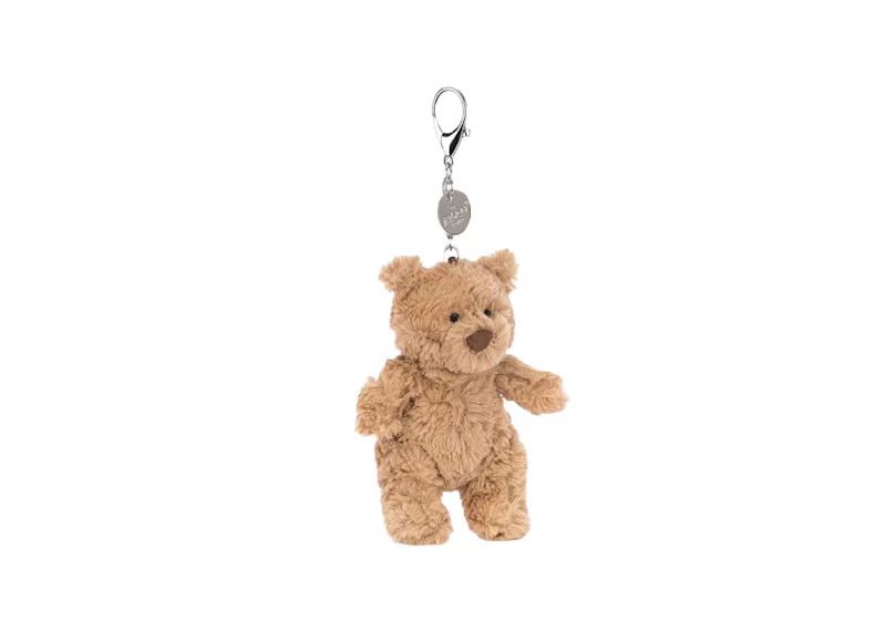 Jellycat Bartholomew Bear Bag Charm Brown | StockX