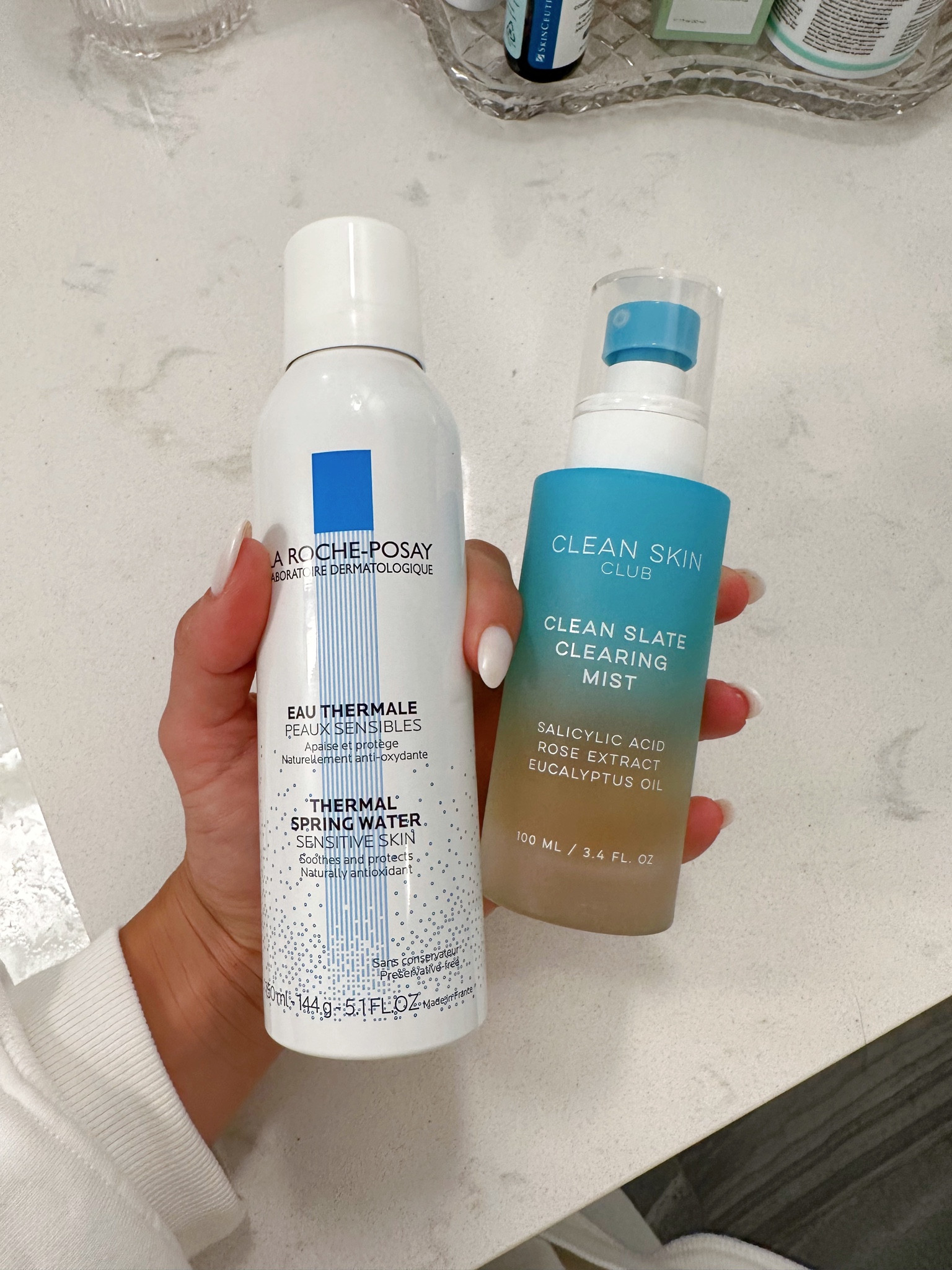 Currently face mist obsessed🩵