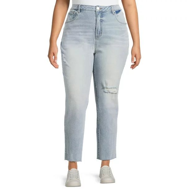 Terra & Sky Women's Plus Size Curvy Jeans | Walmart (US)