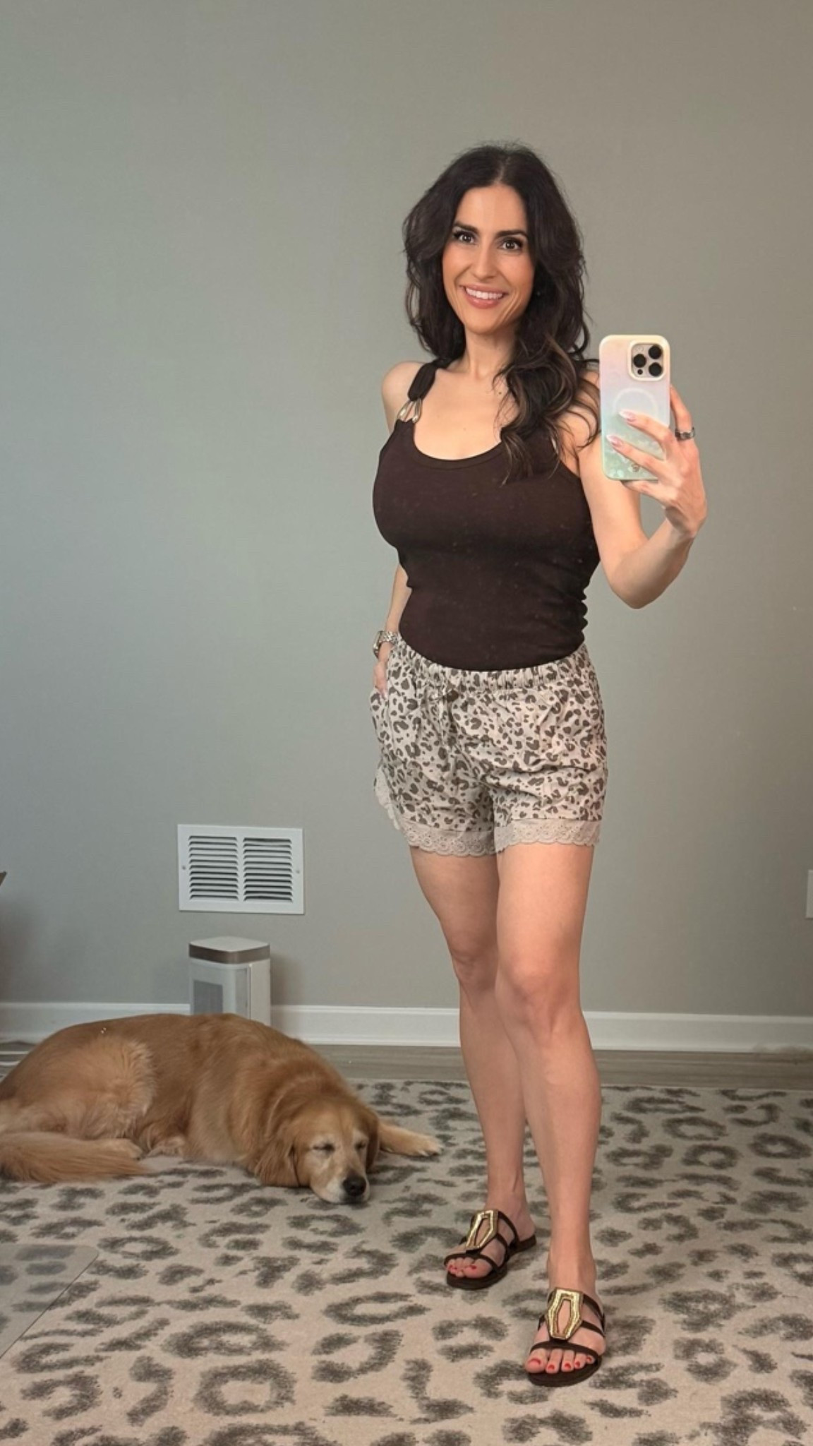 Summer outfits don’t have to be complicated. 🤎

These leopard shorts are lightweight, comfortable, and easy to style with a simple tank. Perfect for summer outfits, vacation outfits, travel outfits, or casual weekend plans.

#LTKootd #LTKSeasonal #LTKTravel