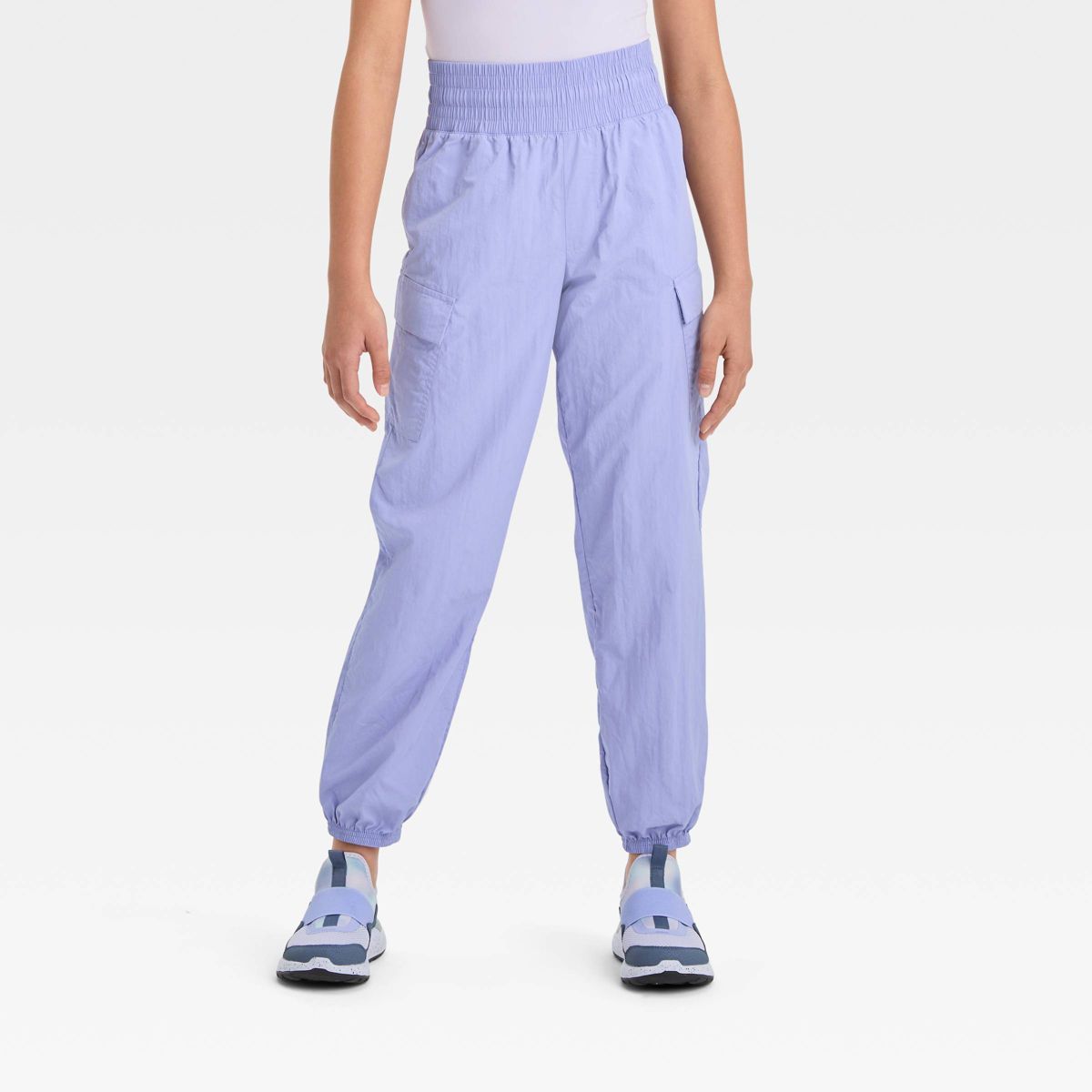 Girls' Woven Cargo Pants - All In Motion™ | Target