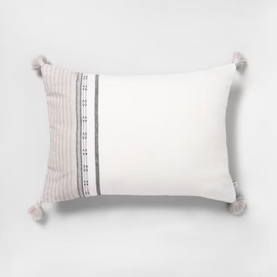 Ombré Stripe Throw Pillow - Hearth & Hand™ with Magnolia | Target