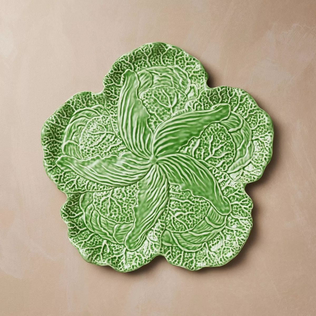 Stoneware Serving Platter Fall Cabbage - John Derian for Target | Target