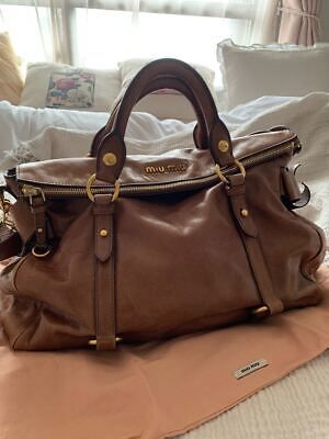 Miu Miu 2way bag brown H24cmxW35cmxD16cm  | eBay | eBay US