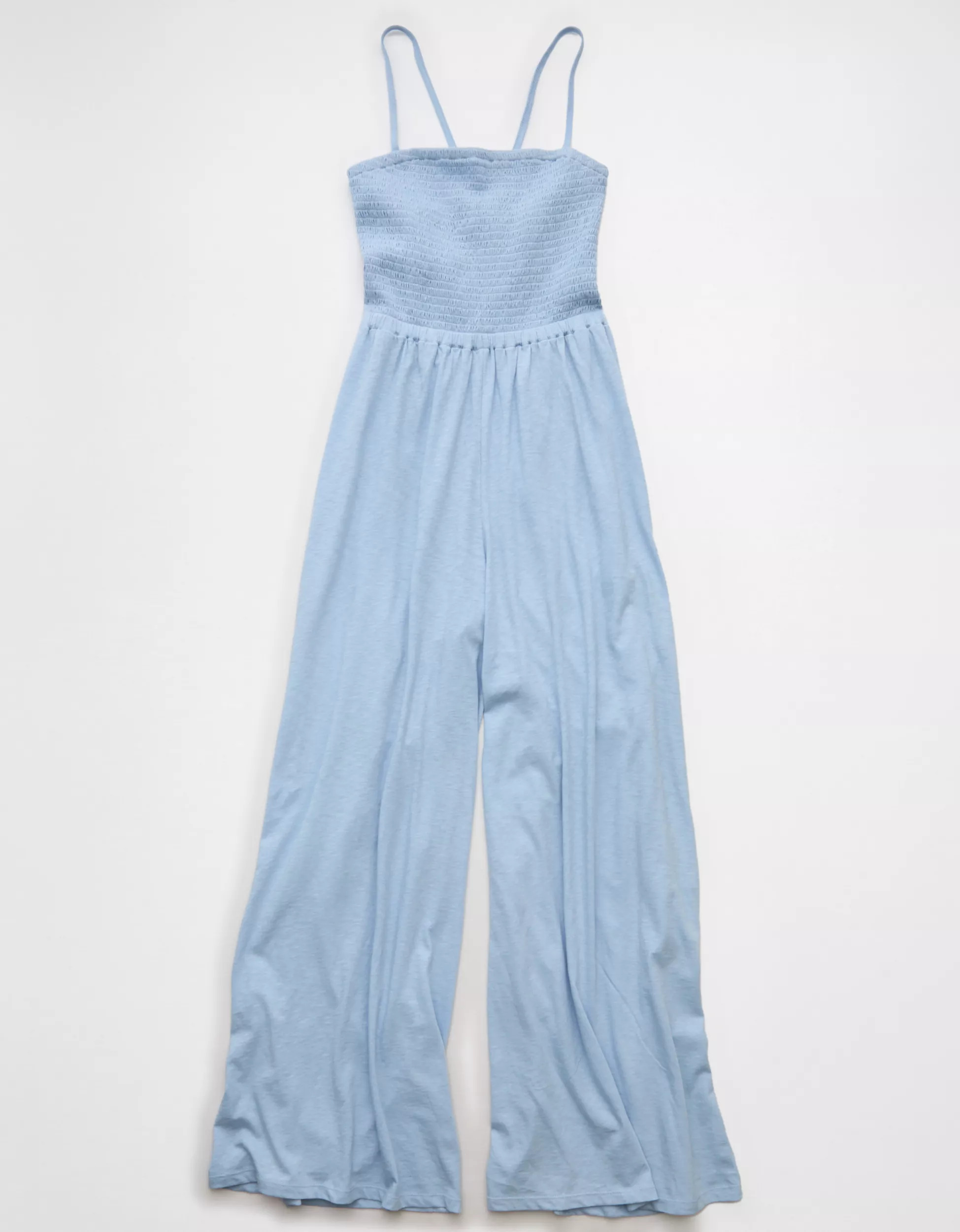AE Sunchaser Knit Babydoll Jumpsuit | American Eagle Outfitters (US & CA)