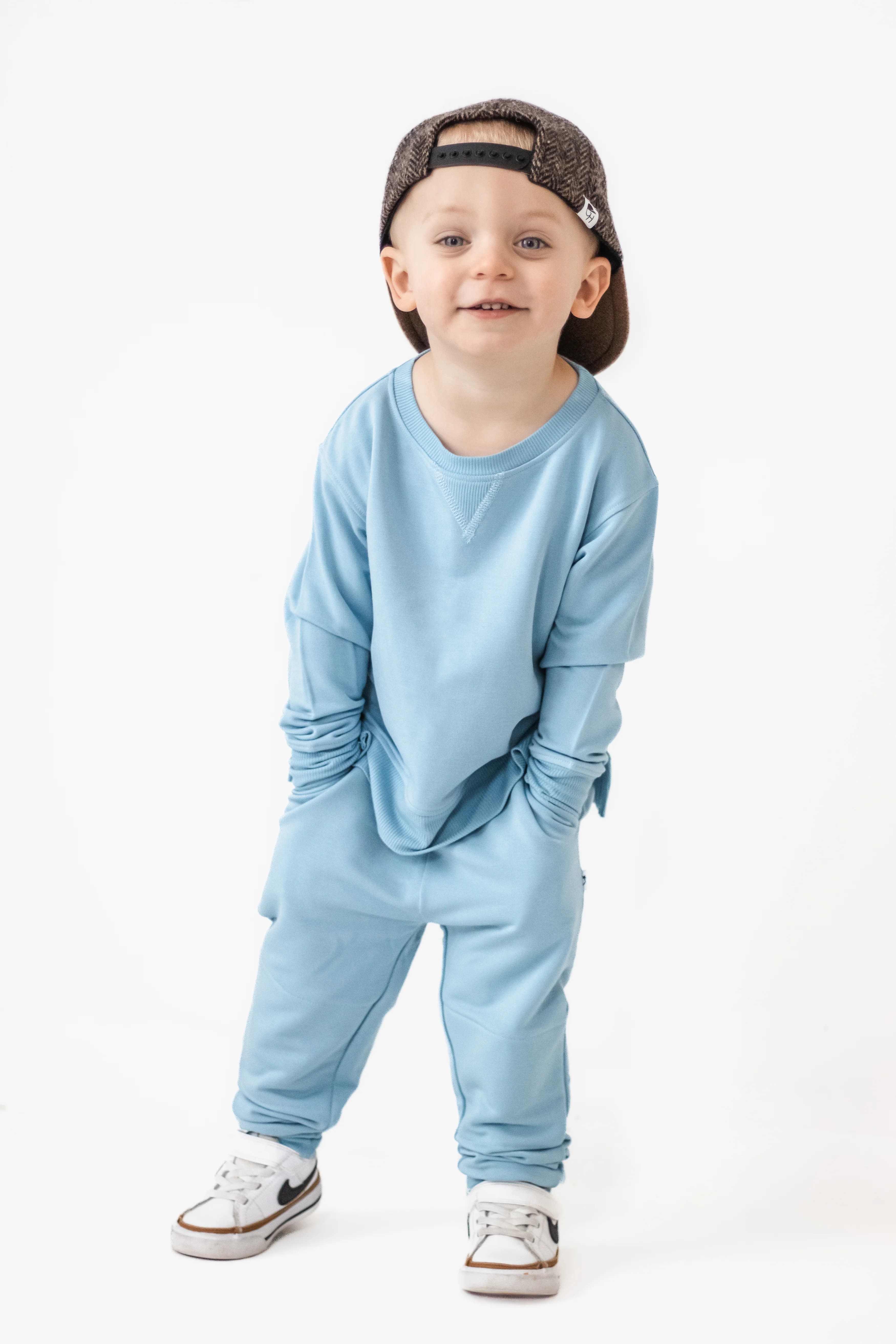 SKY BLUE DREAM PULLOVER | Dream Big Little Co.